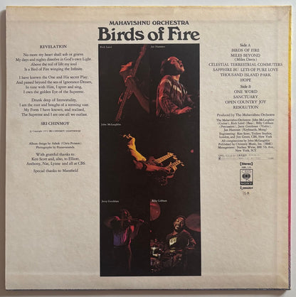 Mahavishnu Orchestra - Birds Of Fire (1973 Japanese CBS/Sony SX68 Mark II LP)