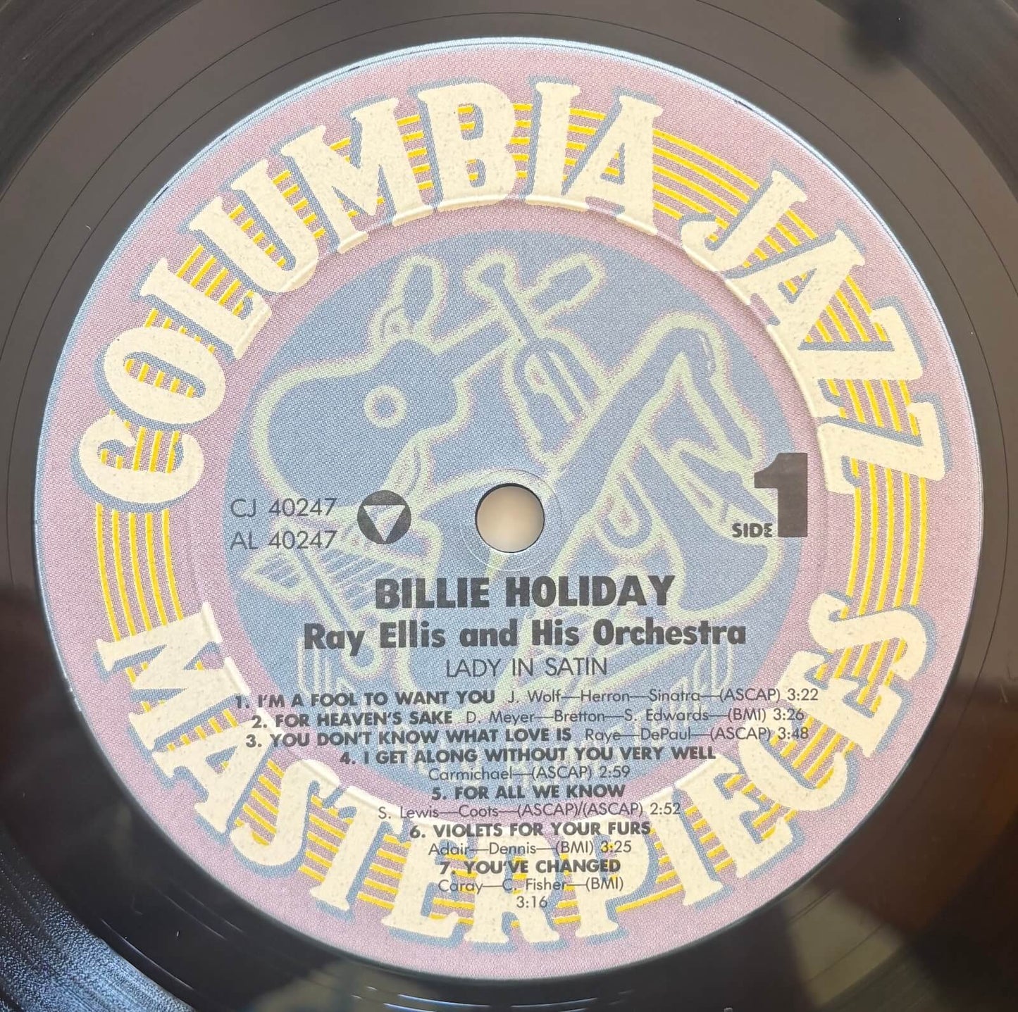 Billie Holiday - Lady In Satin (1987 Columbia Jazz Masterpieces LP)