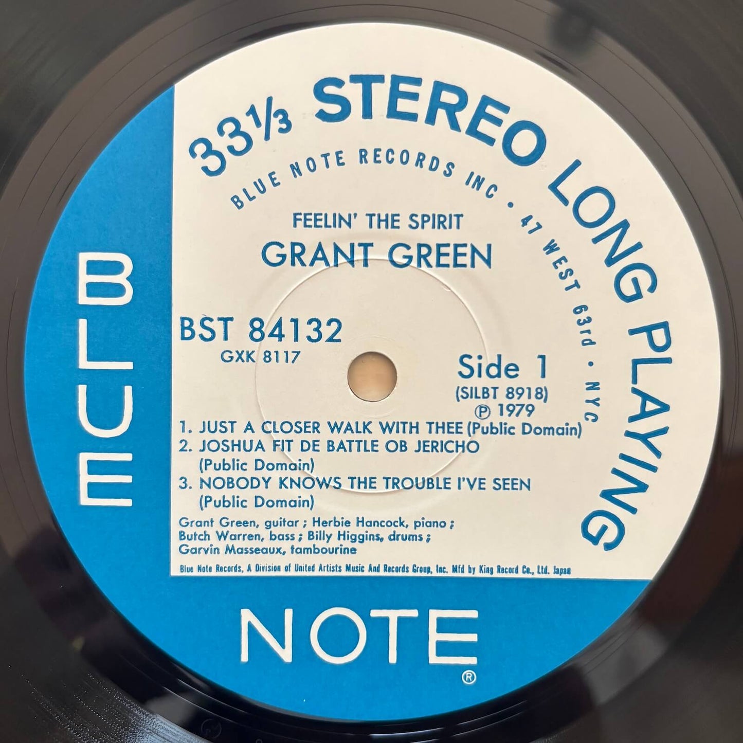 Grant Green - Feelin' The Spirit (1979 Japanese Blue Note Masterpiece Selection LP)