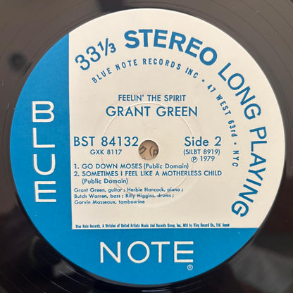 Grant Green - Feelin' The Spirit (1979 Japanese Blue Note Masterpiece Selection LP)