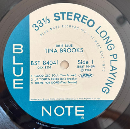 Tina Brooks - True Blue (1981 Japanese Blue Note First Stereo Pressing LP)