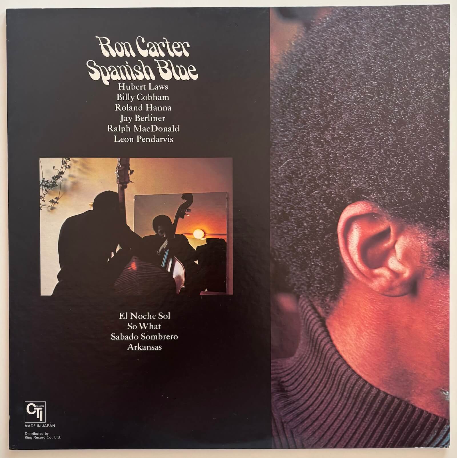 Ron Carter - Spanish Blue 1975 Japanese CTI Gatefold LP | Lush