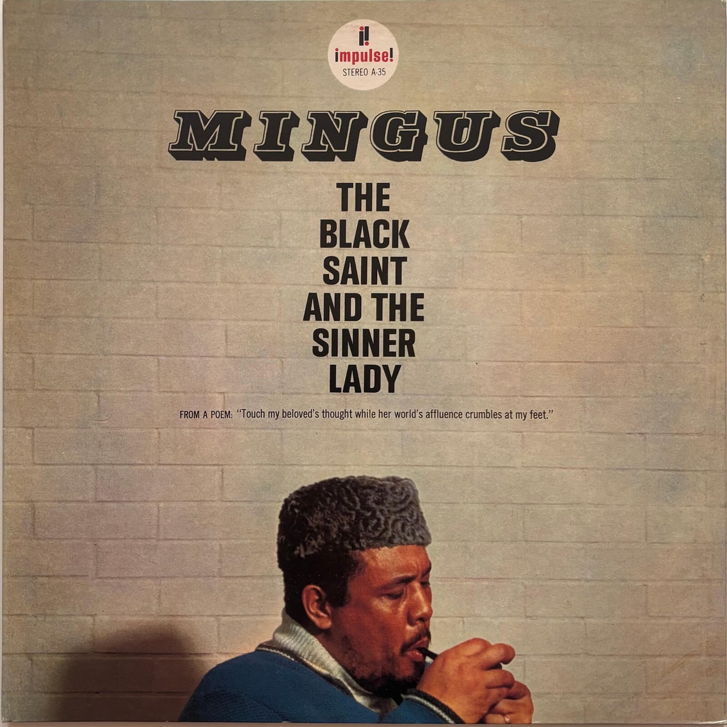 Charles Mingus - The Black Saint and the Sinner Lady (1982 Japanese Impulse Masterpiece Series LP)