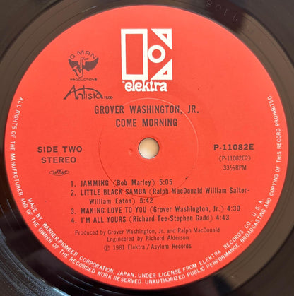 Grover Washington Jr. - Come Morning (1981 Japanese Elektra LP)