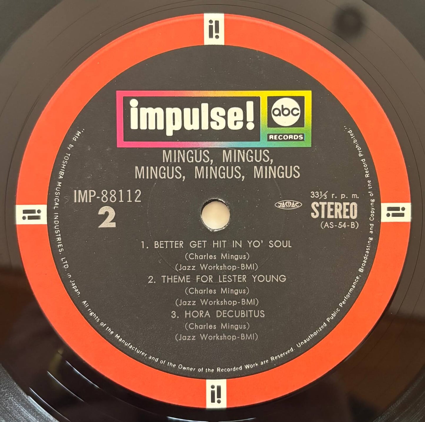 Charles Mingus - Mingus Mingus Mingus Mingus Mingus (1973 Japanese Impulse! Gatefold LP)