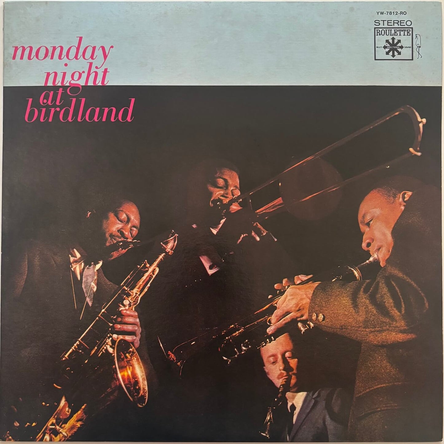 Hank Mobley / Billy Root / Curtis Fuller / Lee Morgan - Monday Night at Birdland (1977 Japanese Roulette Vinyl LP)