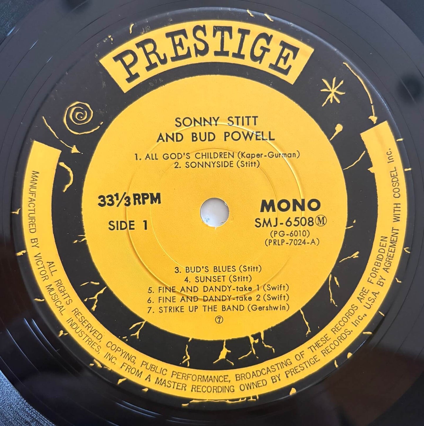 Sonny Stitt / Bud Powell / J.J. Johnson (1976 Japanese Prestige Jazz Masterpiece Series LP)