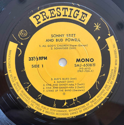Sonny Stitt / Bud Powell / J.J. Johnson (1976 Japanese Prestige Jazz Masterpiece Series LP)