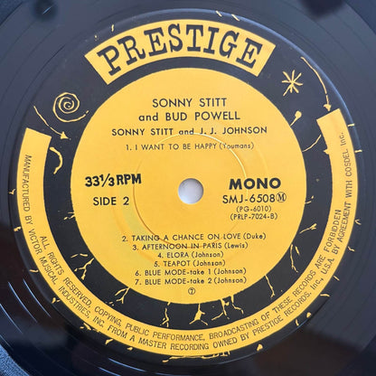 Sonny Stitt / Bud Powell / J.J. Johnson (1976 Japanese Prestige Jazz Masterpiece Series LP)