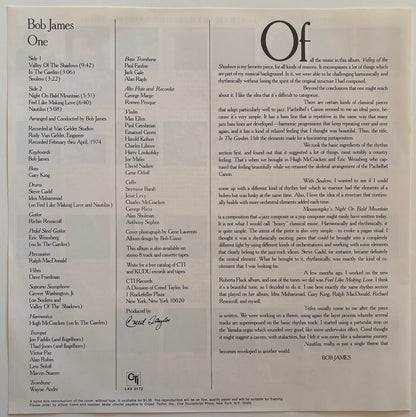 Bob James - One (1978 Japanese CTI Limited Edition Vinyl LP)