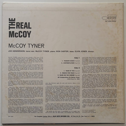 McCoy Tyner - The Real McCoy (1977 Japanese Blue Note GXF-3008 Limited Edition LP)