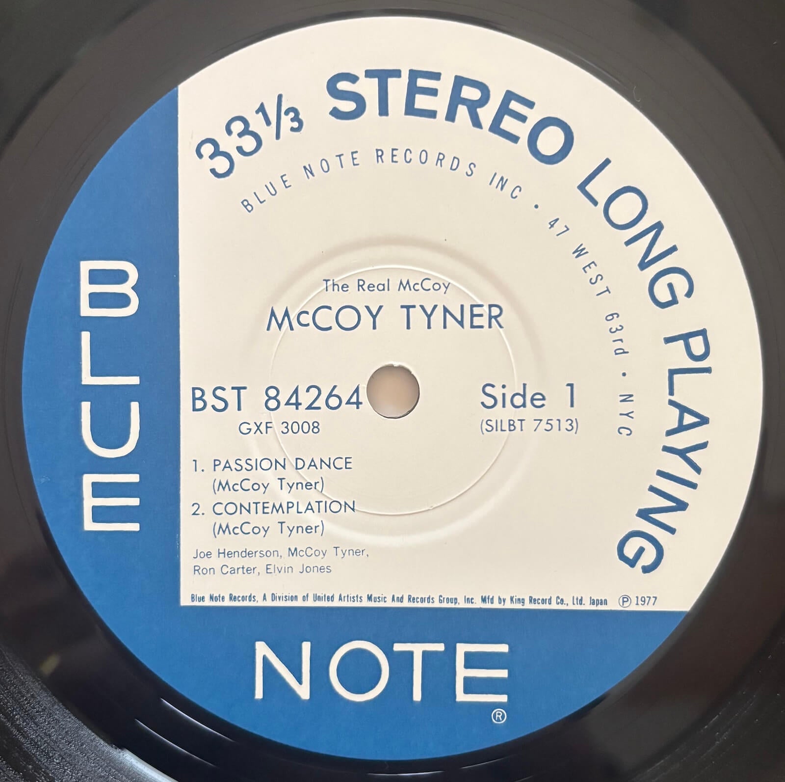 McCoy Tyner - The Real McCoy 1977 Japanese Blue Note GXF-3008 King