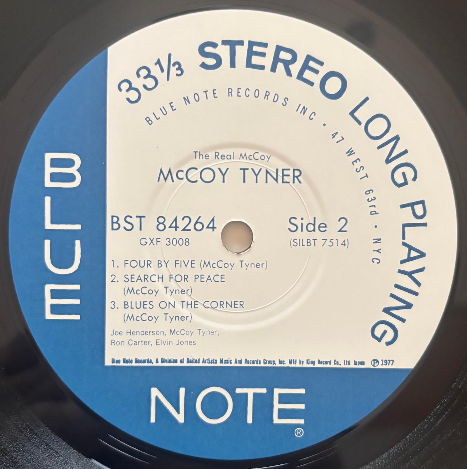 McCoy Tyner - The Real McCoy 1977 Japanese Blue Note GXF-3008 King