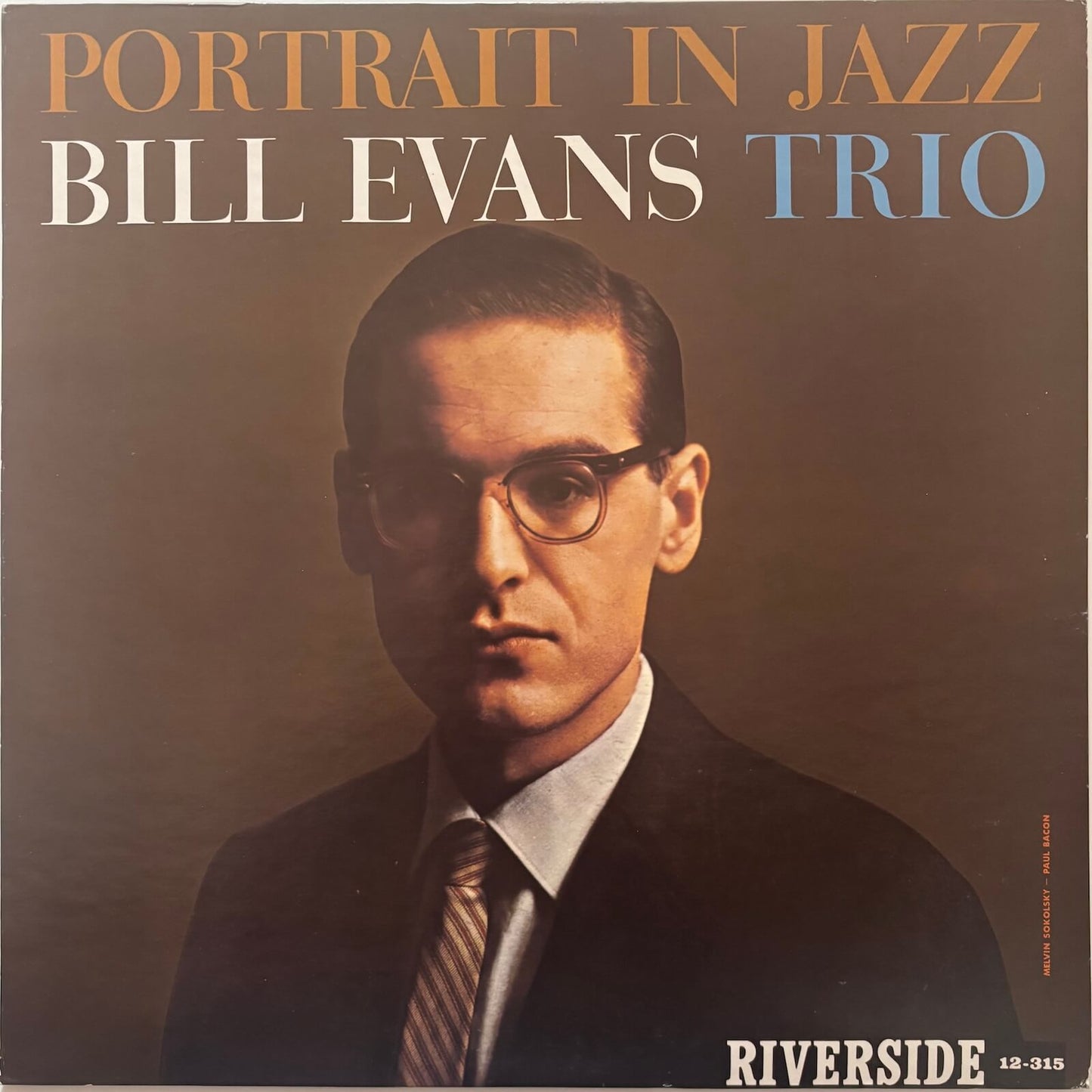 Bill Evans Trio - Portrait in Jazz (1976 Japanese Riverside Vinyl LP)