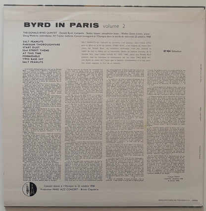 Donald Byrd Quintet - Parisian Thoroughfare (1991 Japanese Polydor Mono Vinyl LP)