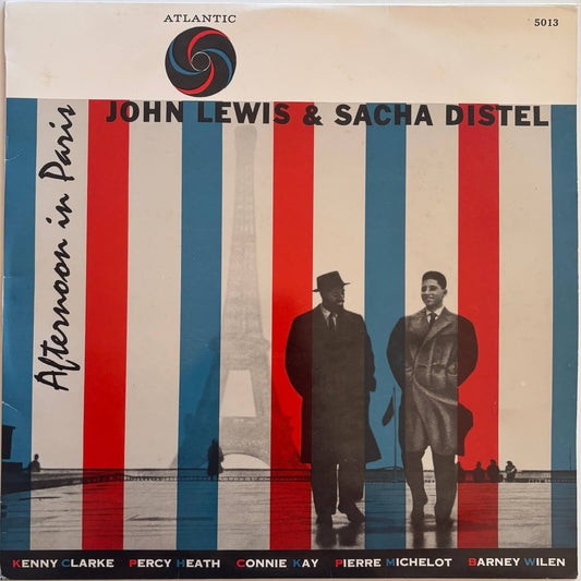 John Lewis & Sacha Distel - Afternoon in Paris (1958 Japanese Atlantic ATL-5013 Original LP, Mono)