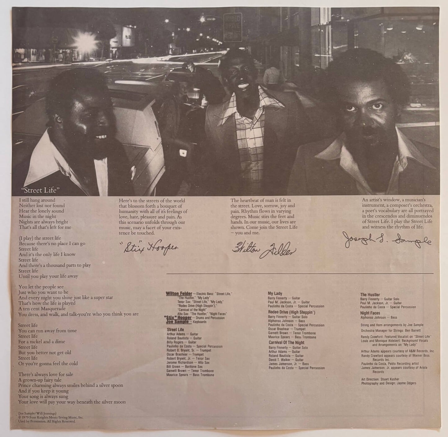 The Crusaders - Street Life (1979 Japanese MCA Vinyl LP)