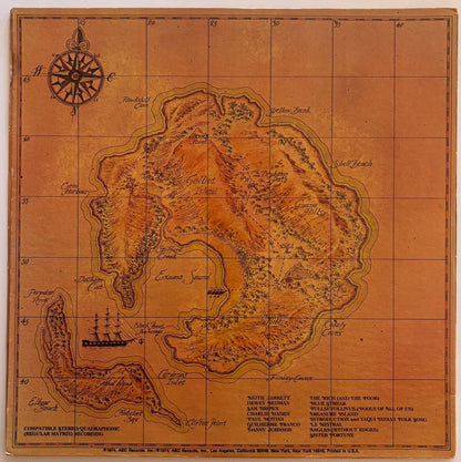 Keith Jarrett - Treasure Island (1974 Original US ABC Impulse! Quadraphonic LP, AS-9274, Gatefold)