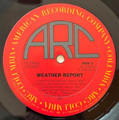 Weather Report - Weather Report (1982 US Columbia Vinyl LP)