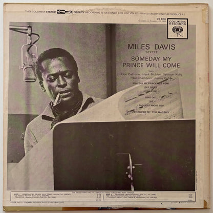 Miles Davis Sextet - Someday My Prince Will Come (1974 US Columbia LP, Stereo Reissue)