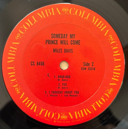 Miles Davis Sextet - Someday My Prince Will Come (1974 US Columbia LP, Stereo Reissue)