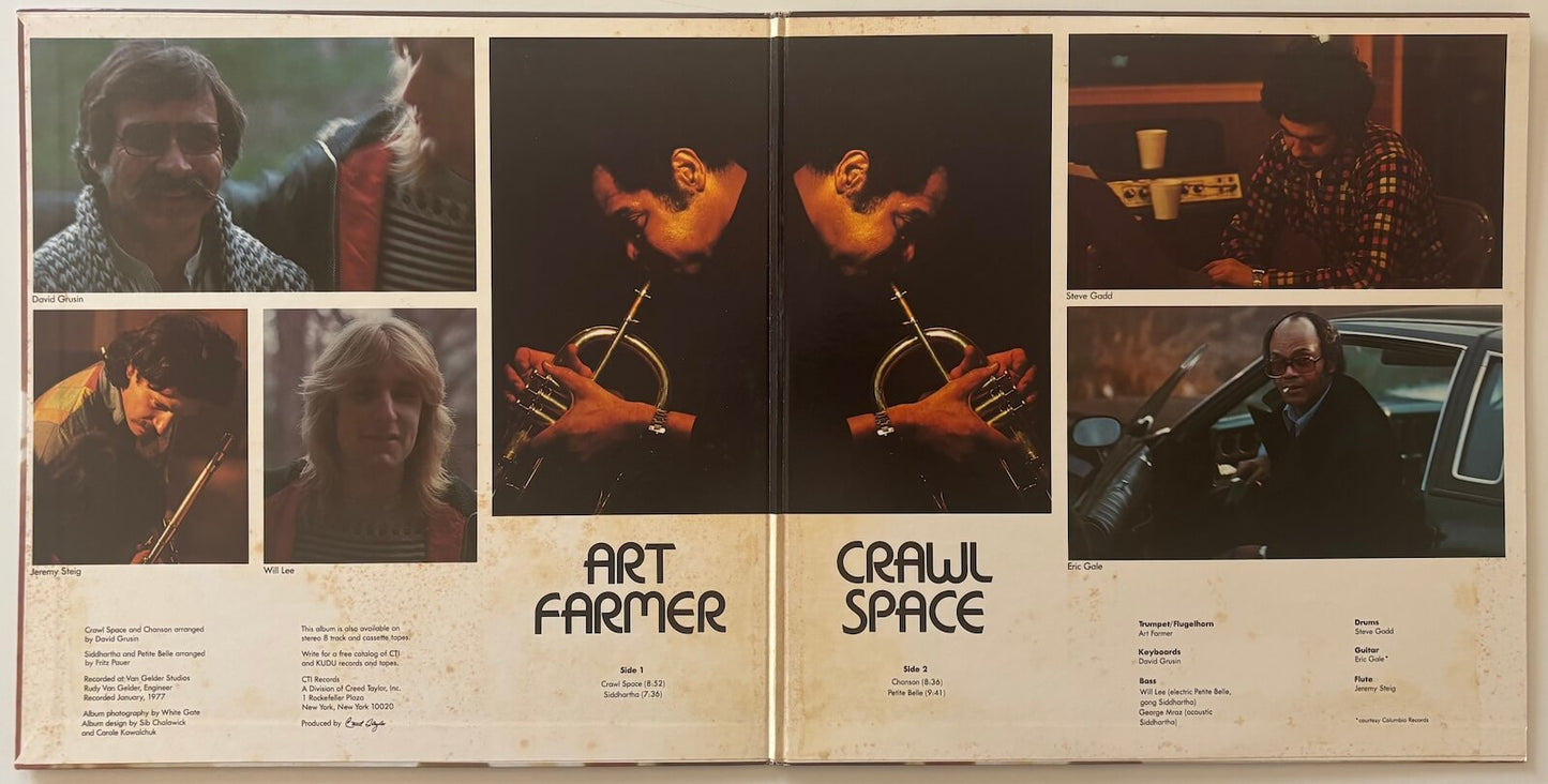 Art Farmer - Crawl Space (1977 Japanese CTI LP Gatefold)