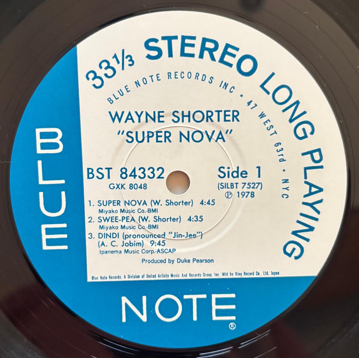 Wayne Shorter - Super Nova (1978 Japanese Blue Note GXK 8048 LP)