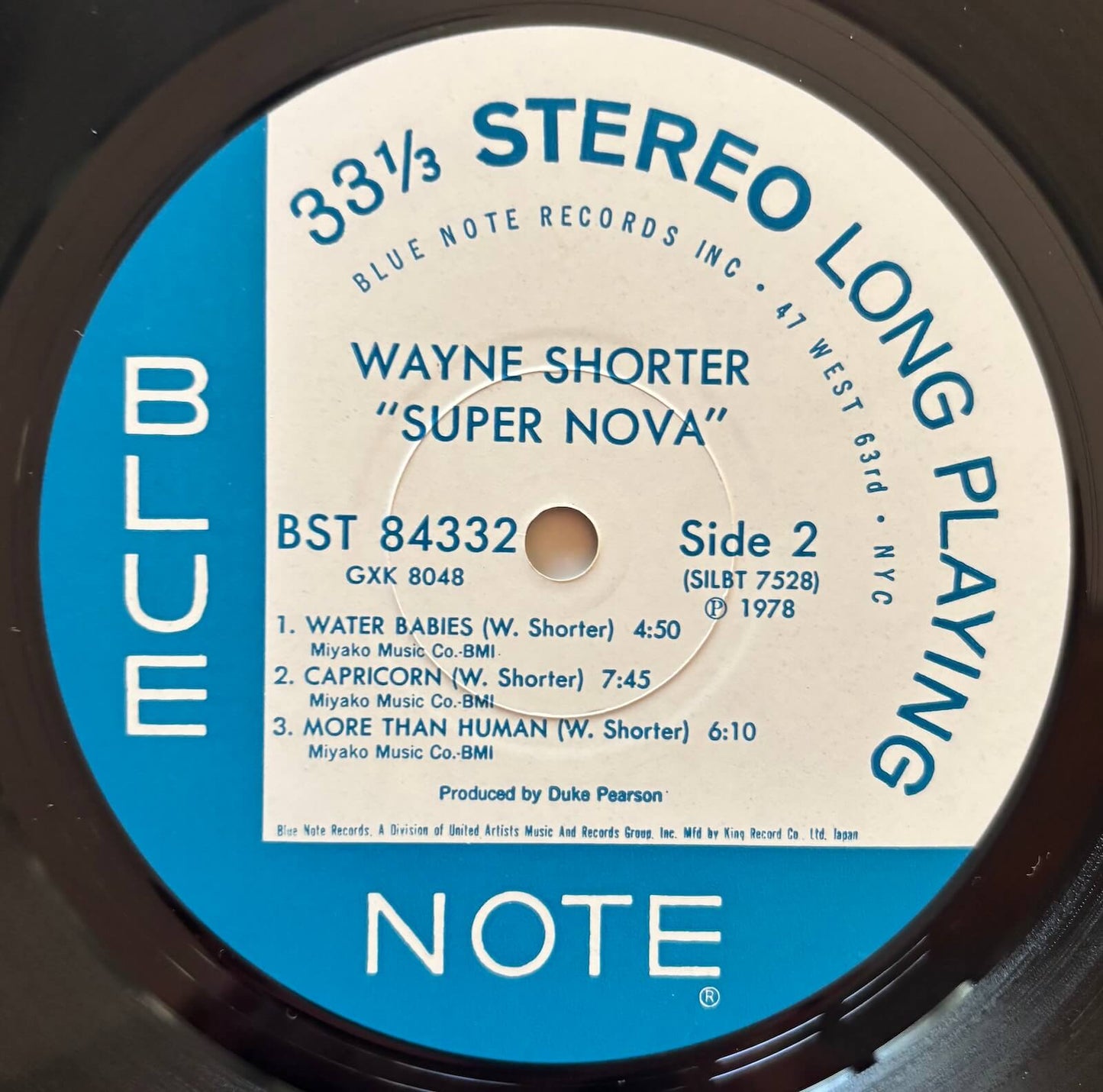 Wayne Shorter - Super Nova (1978 Japanese Blue Note GXK 8048 LP)