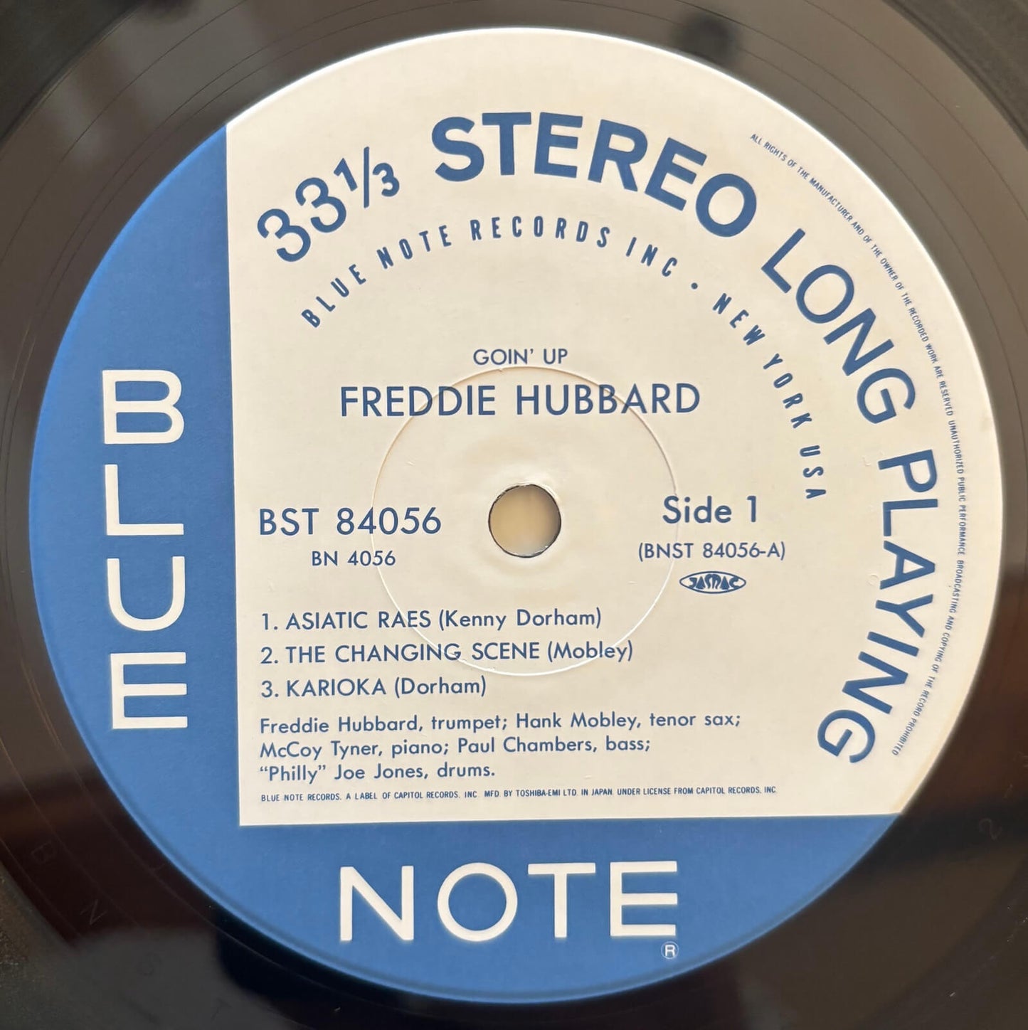 Freddie Hubbard - Goin' Up (1990 Japanese Blue Note BN 4056 Stereo LP)