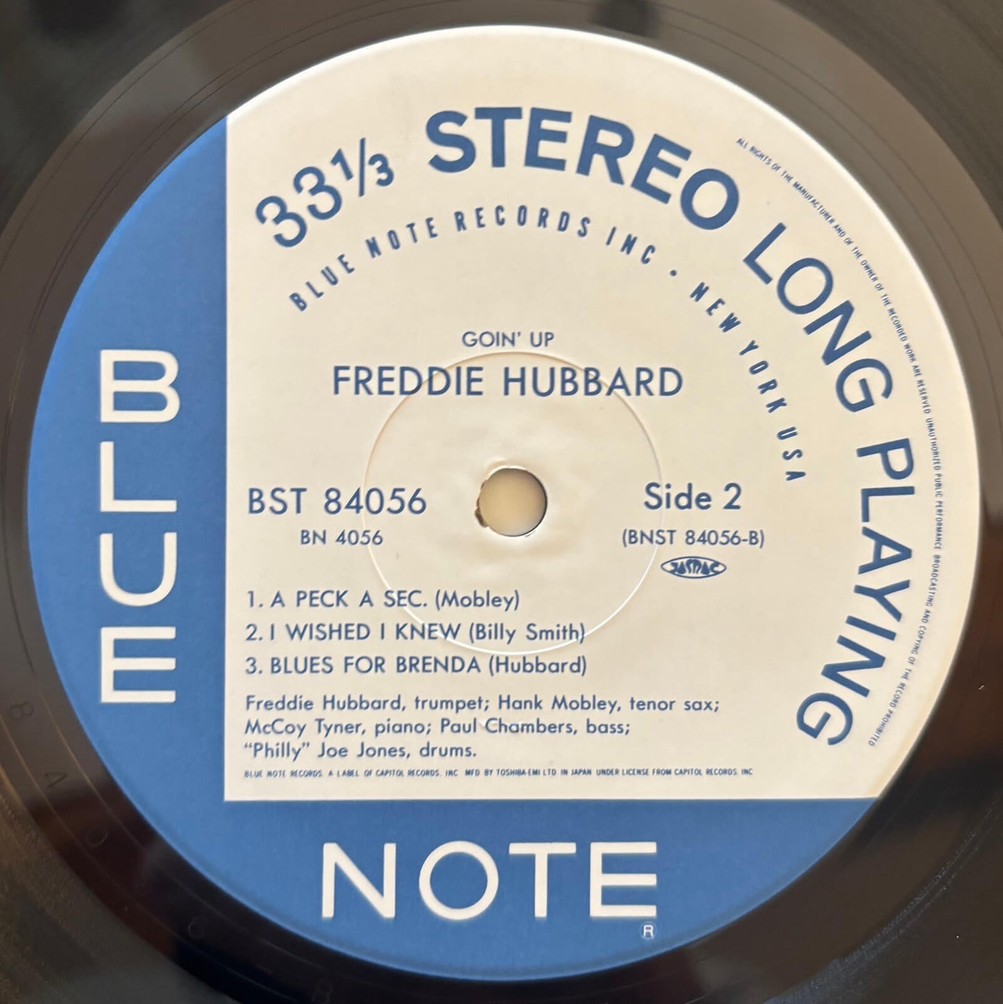 Freddie Hubbard - Goin' Up (1990 Japanese Blue Note BN 4056 Stereo LP)