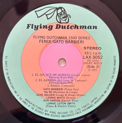 Gato Barbieri - Fenix (1975 Japanese Flying Dutchman Vinyl LP)