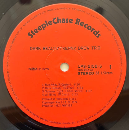 Kenny Drew Trio - Dark Beauty (1975 Japanese SteepleChase Vinyl LP)