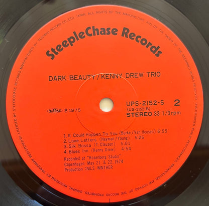 Kenny Drew Trio - Dark Beauty (1975 Japanese SteepleChase Vinyl LP)
