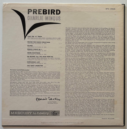 Charles Mingus - Pre-Bird (1977 Japanese Mercury Stereo Vinyl LP)