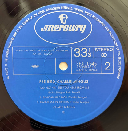 Charles Mingus - Pre-Bird (1977 Japanese Mercury Stereo Vinyl LP)