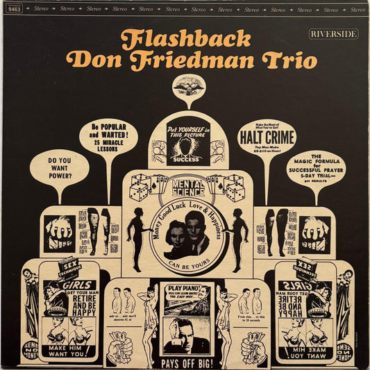 Don Friedman Trio - Flashback (1975 Japanese Riverside Stereo Vinyl LP)