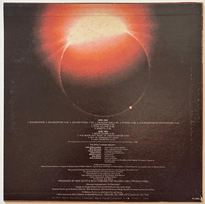 Billy Cobham - Total Eclipse (1974 Japanese Atlantic Vinyl LP)
