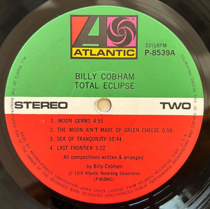 Billy Cobham - Total Eclipse (1974 Japanese Atlantic Vinyl LP)