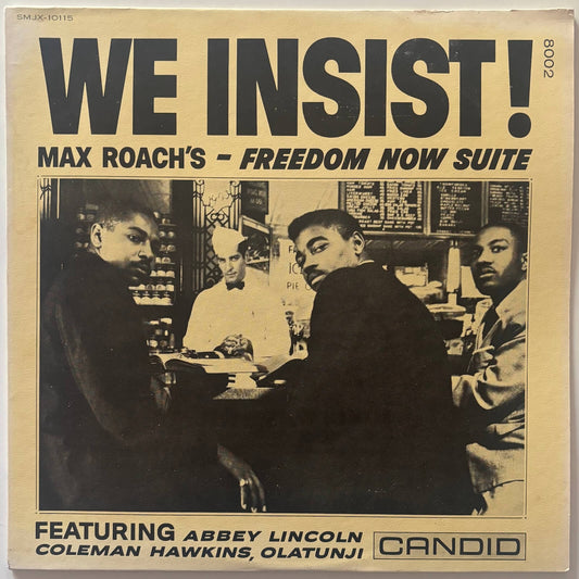 Max Roach - We Insist! Freedom Now Suite (1970 Japanese Candid Vinyl LP)