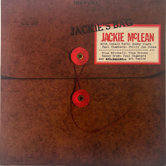 Jackie McLean - Jackie's Bag (1971 US Blue Note BST 84051 Stereo LP)
