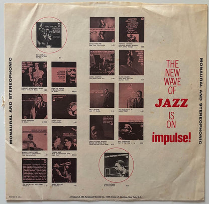 Archie Shepp - Three For A Quarter, One For A Dime (1969 US Impulse! AS-9162 Gatefold LP, Japanese distribution)