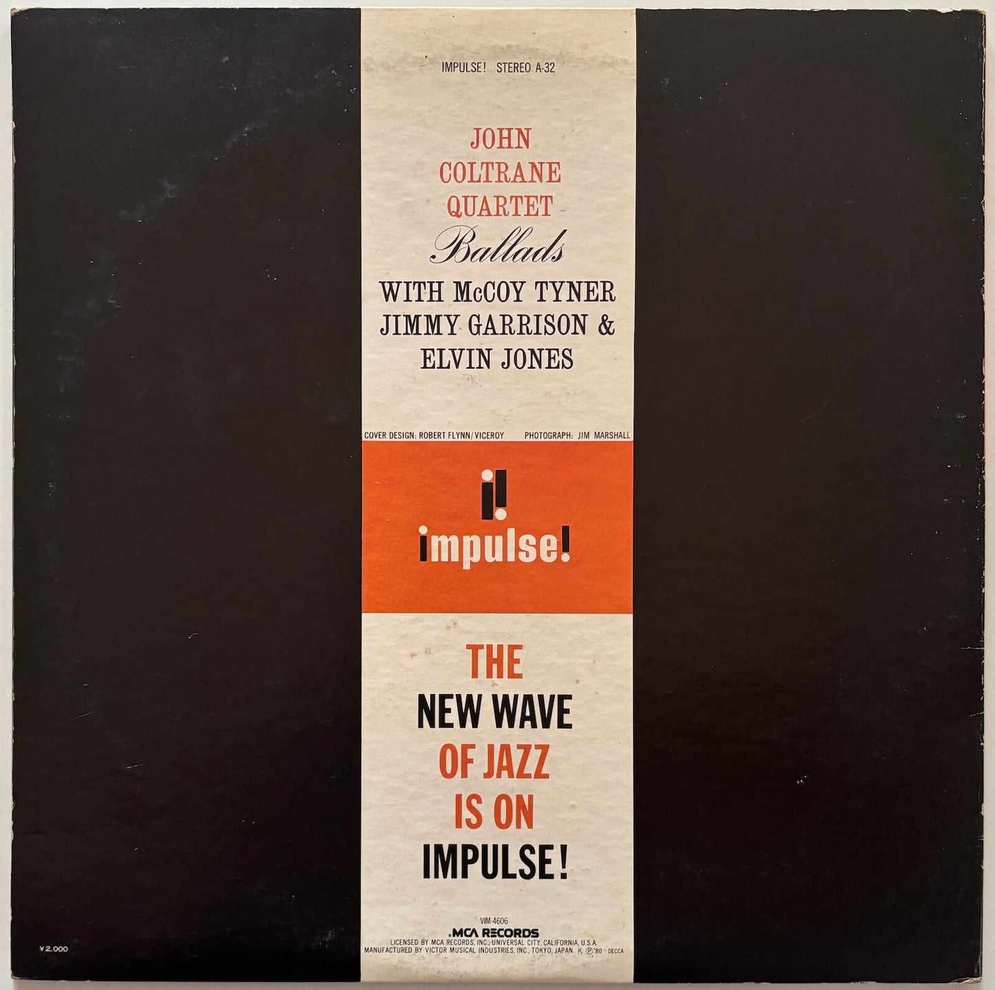 John Coltrane - Ballads (1980 Japanese Impulse! Gatefold LP)