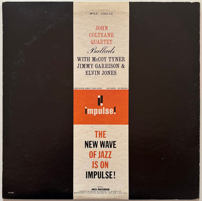 John Coltrane - Ballads (1980 Japanese Impulse! Gatefold LP)