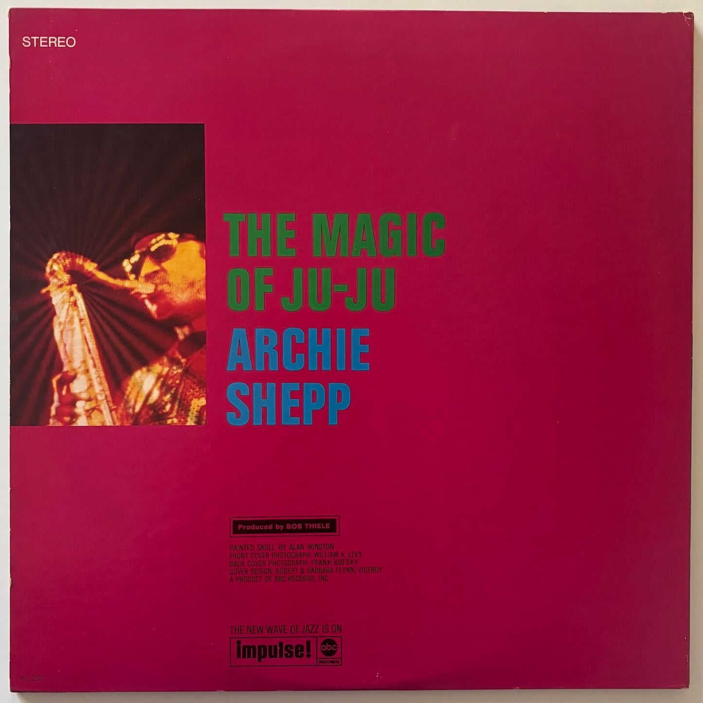 Archie Shepp - The Magic of Ju-Ju (1976 Japanese Impulse! Gatefold LP)