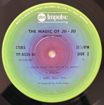 Archie Shepp - The Magic of Ju-Ju (1976 Japanese Impulse! Gatefold LP)