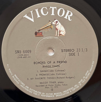 McCoy Tyner - Echoes of a Friend (1972 Japanese JVC Vinyl LP)