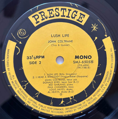 John Coltrane - Lush Life (1975 Japanese Prestige Mono LP)