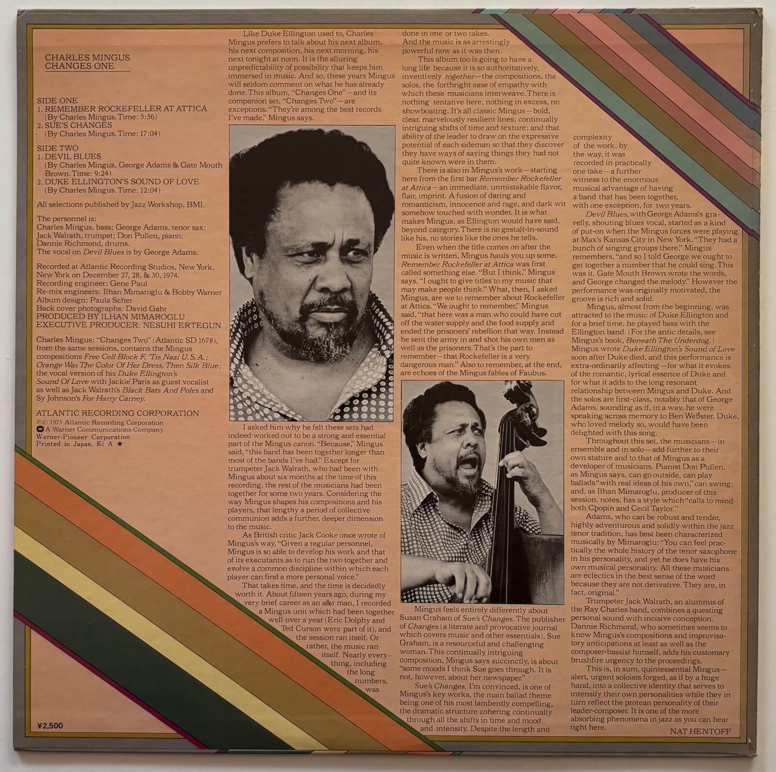 Charles Mingus - Changes One (1975 Japanese Atlantic Stereo LP