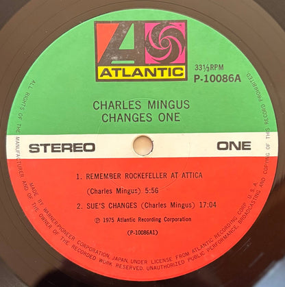 Charles Mingus - Changes One (1975 Japanese Atlantic Stereo LP)