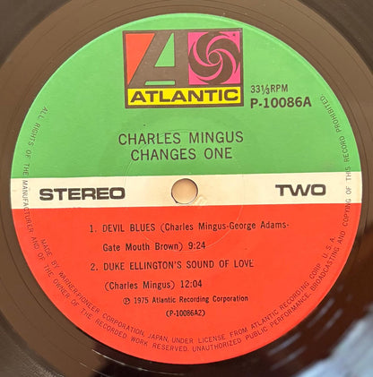 Charles Mingus - Changes One (1975 Japanese Atlantic Stereo LP)